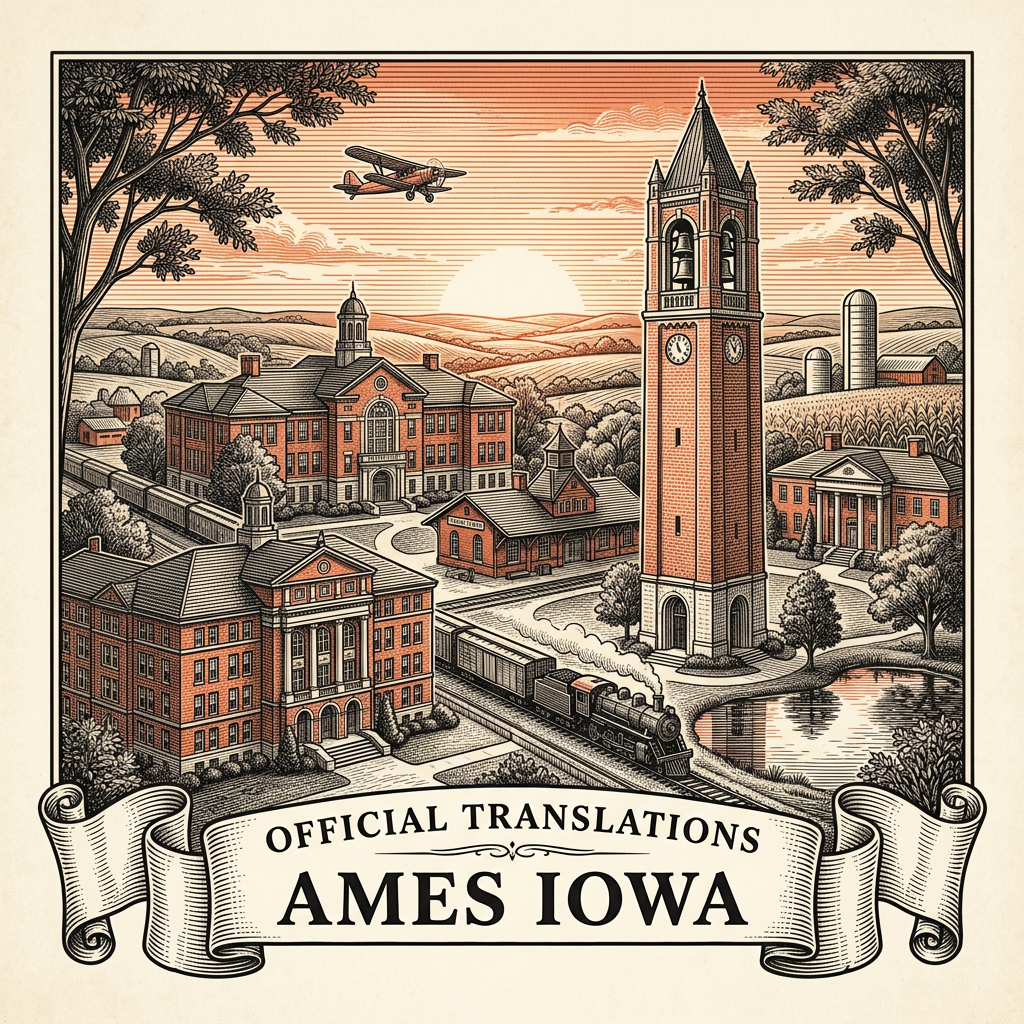 Ames certified translation services