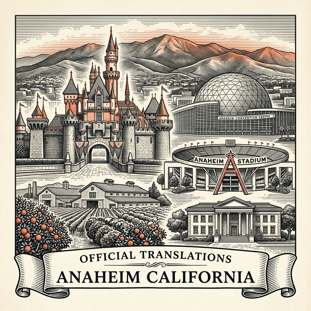 Anaheim certified translation services