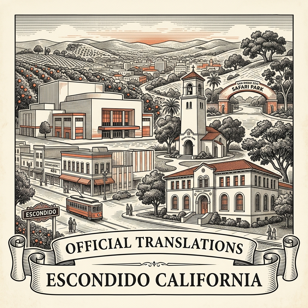 Escondido certified translation services