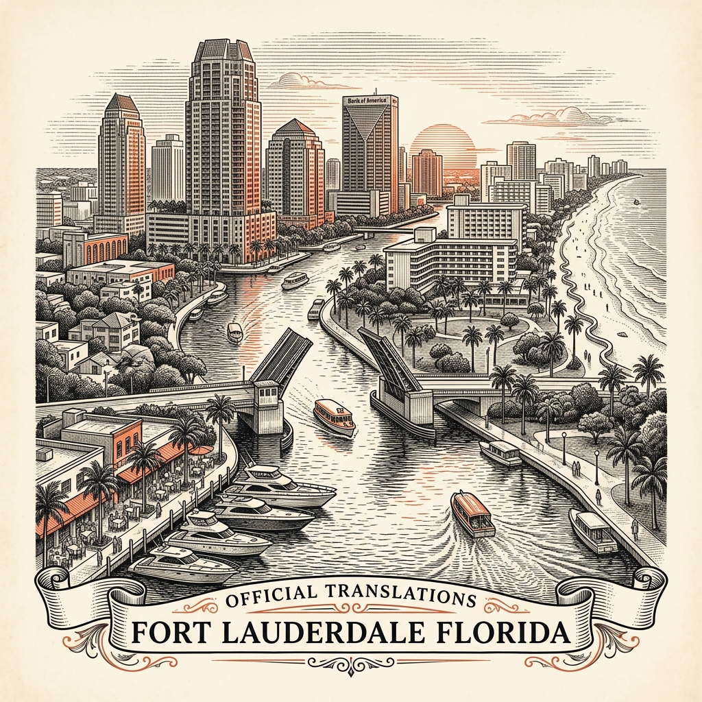 Fort Lauderdale certified translation services