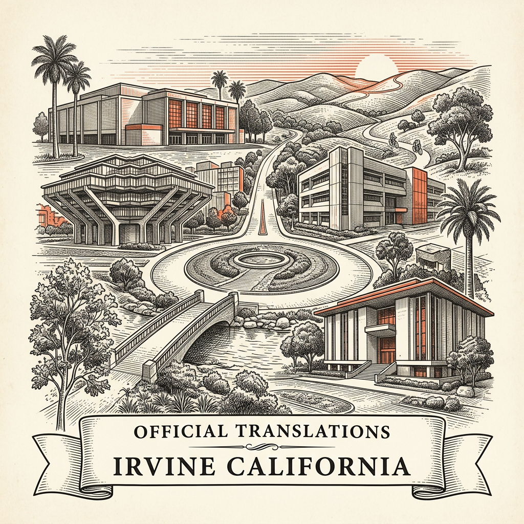 Irvine certified translation services