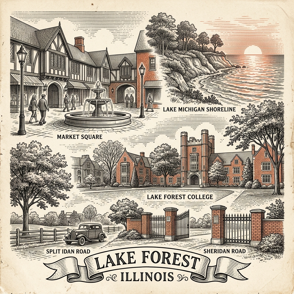 Engraved Peoria IL city illustration – Official Translations certified translation services from $29.95 per page