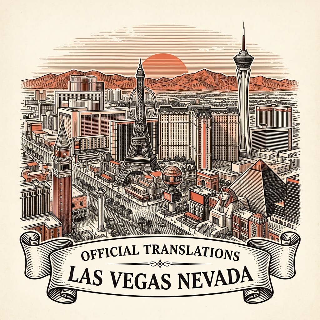 Las Vegas certified translation services