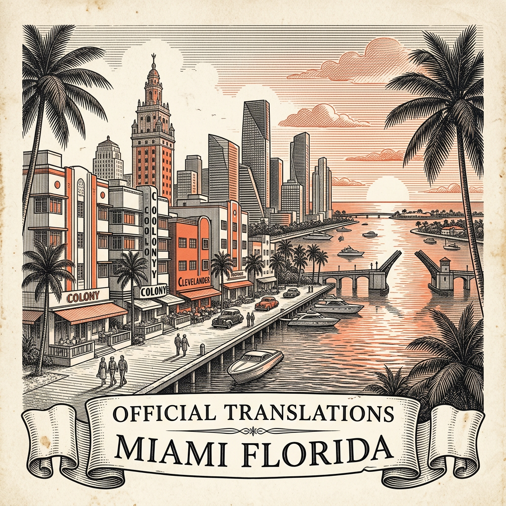 Miami certified translation services