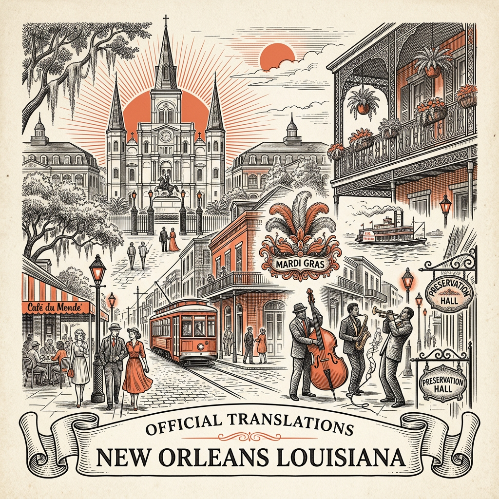 New Orleans certified translation services