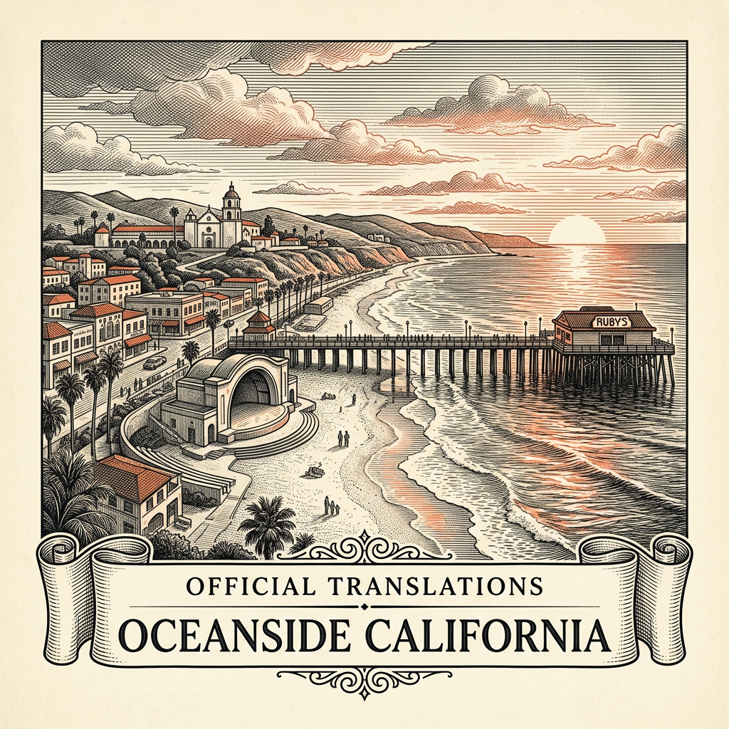 Oceanside certified translation services