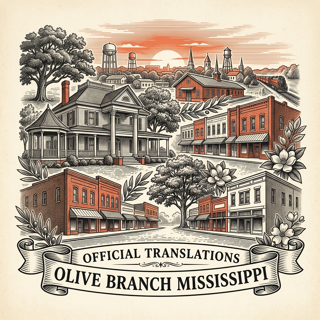 Olive Branch certified translation services