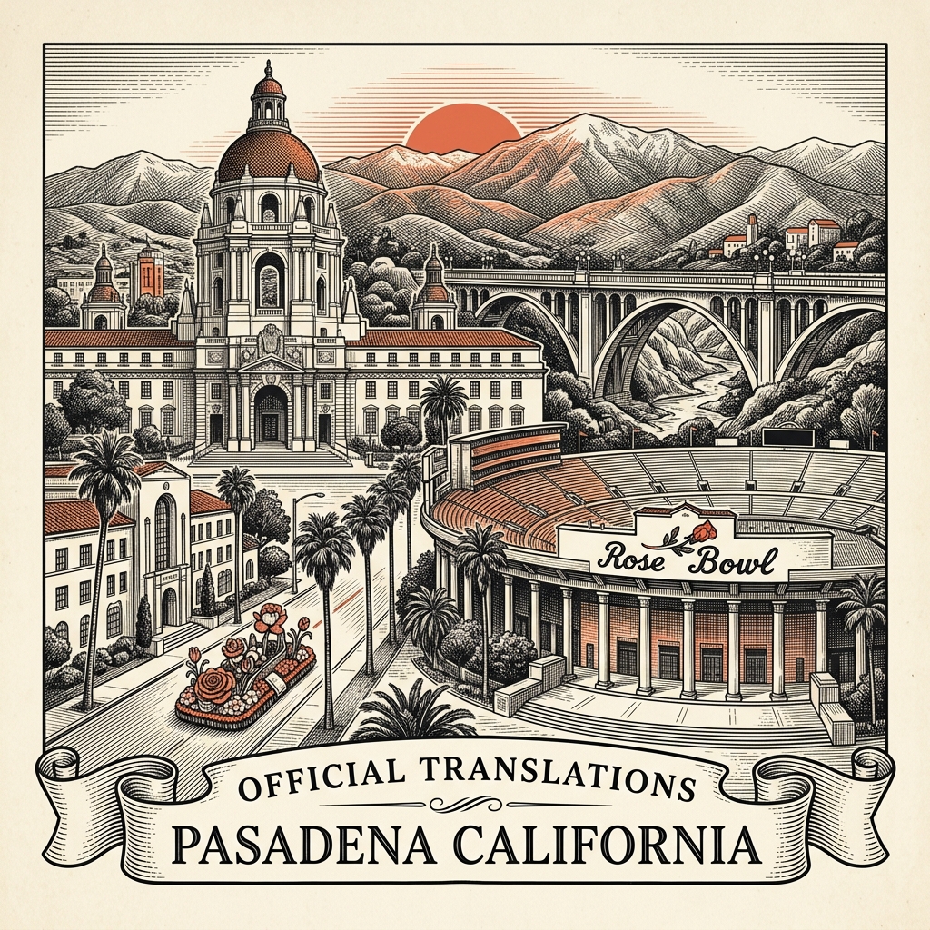 Pasadena certified translation services