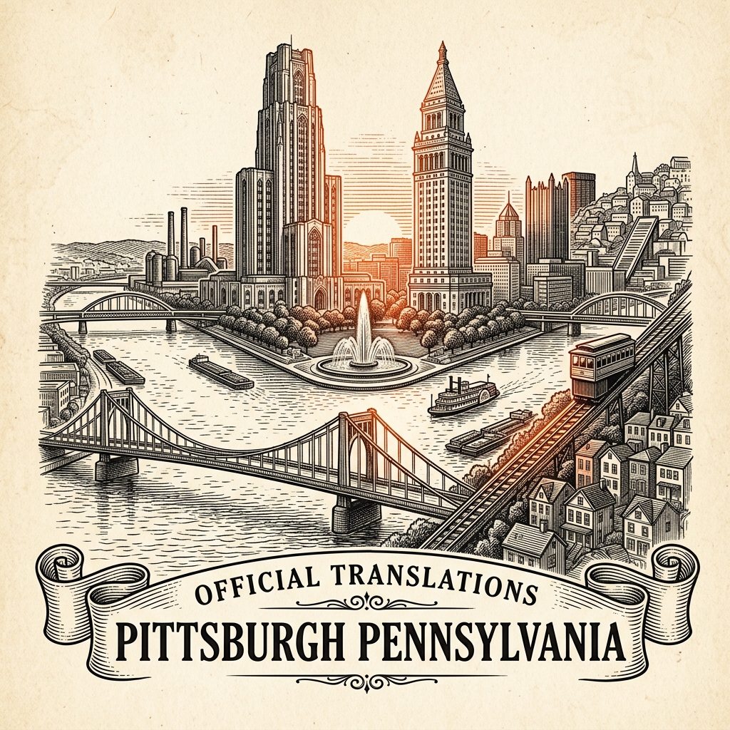 Pittsburgh certified translation services
