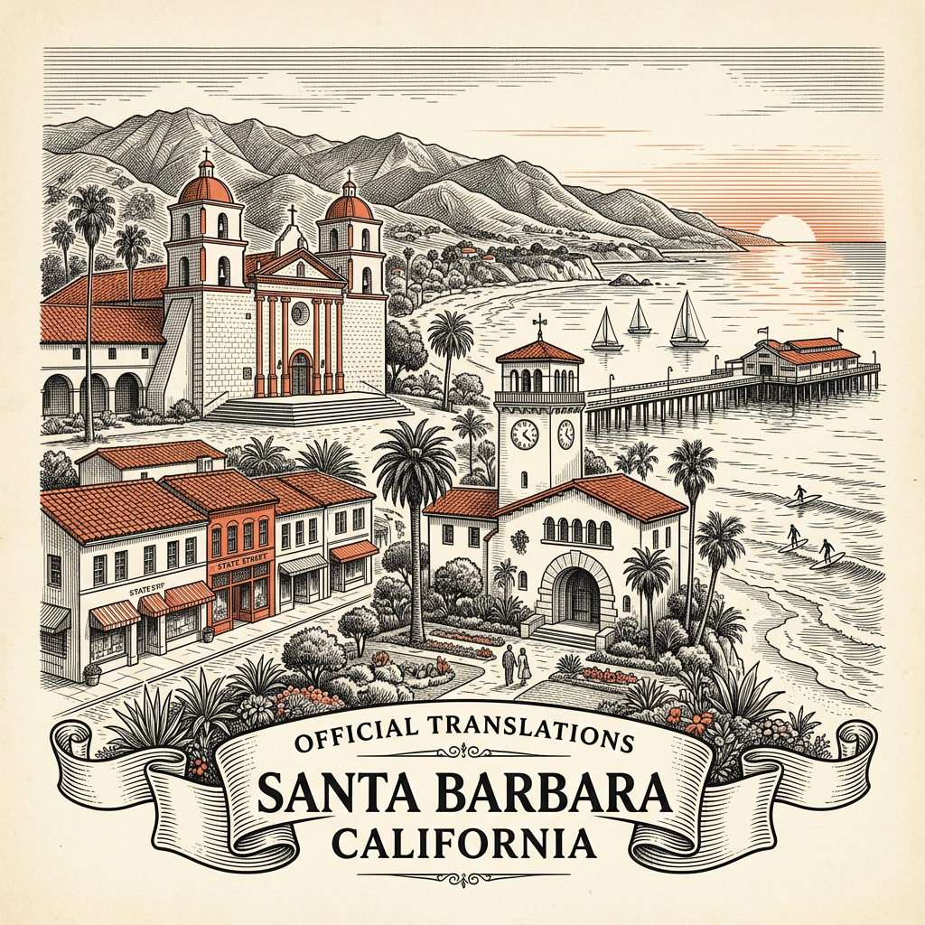 Santa Barbara certified translation services