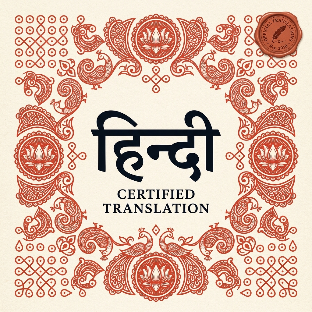 Hindi certified translation US – Official Translations
