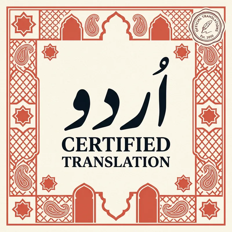 Urdu certified translation UK – Official Translations