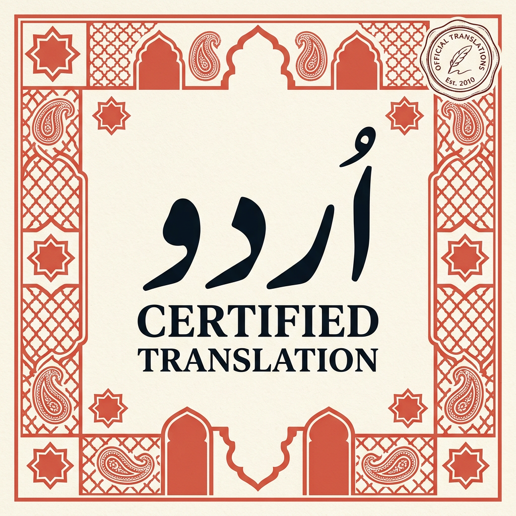 Urdu certified translation services US &ndash; Official Translations