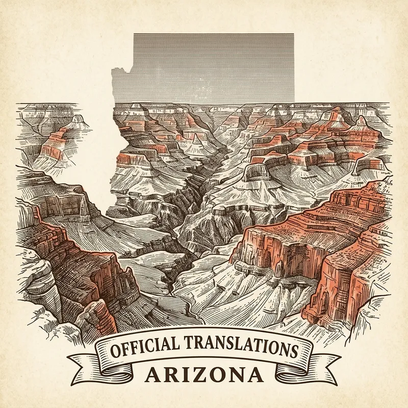 Flag of Arizona — certified translation services across Arizona
